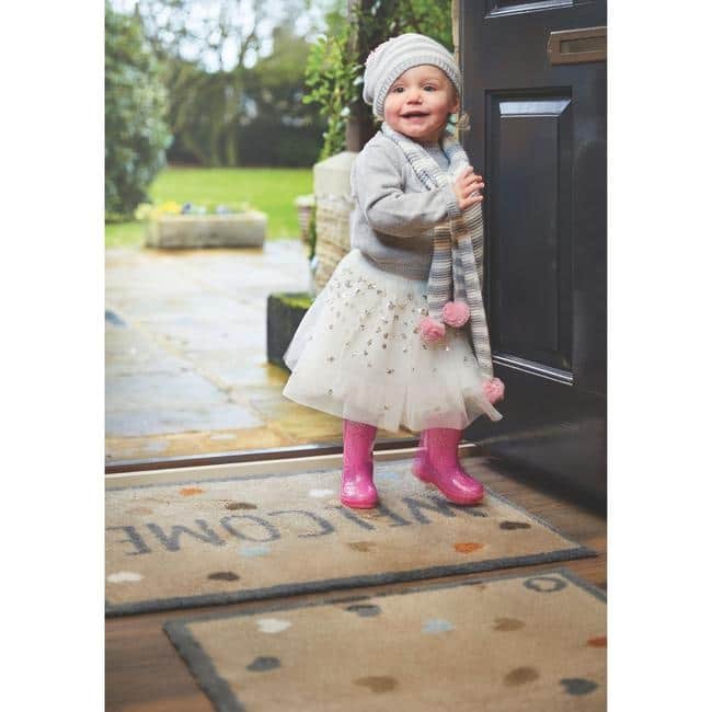 Eco Washable Floral Mats – Geometric