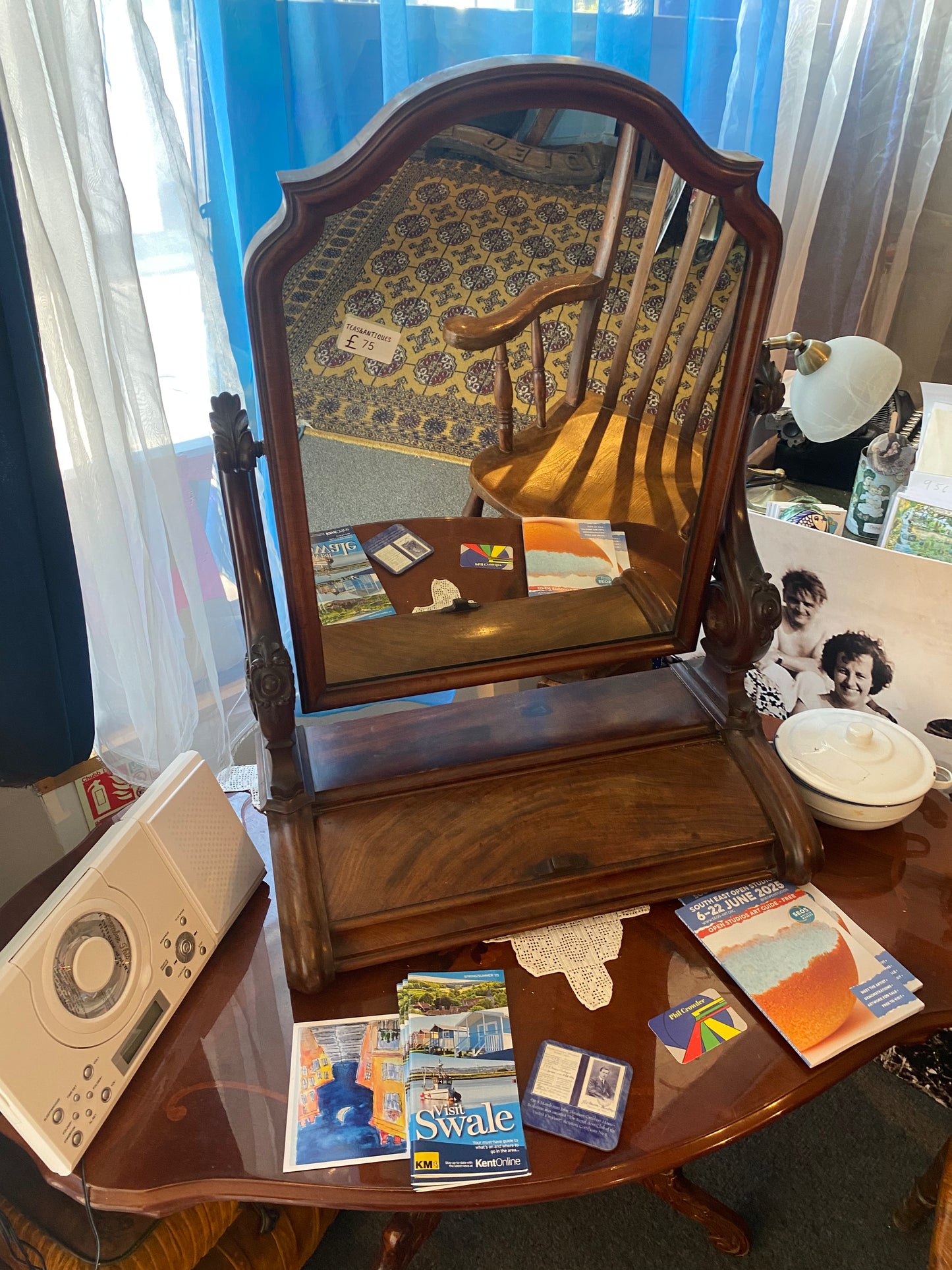 Vintage Mirror & Chair