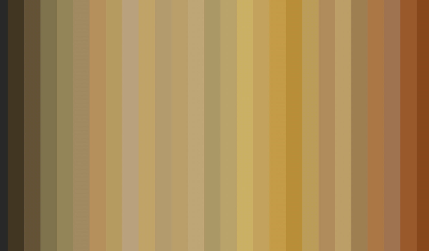 Tonal Stripe Wallpaper - Ochre