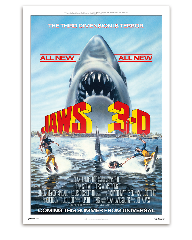 Jaws 3D (One Sheet)