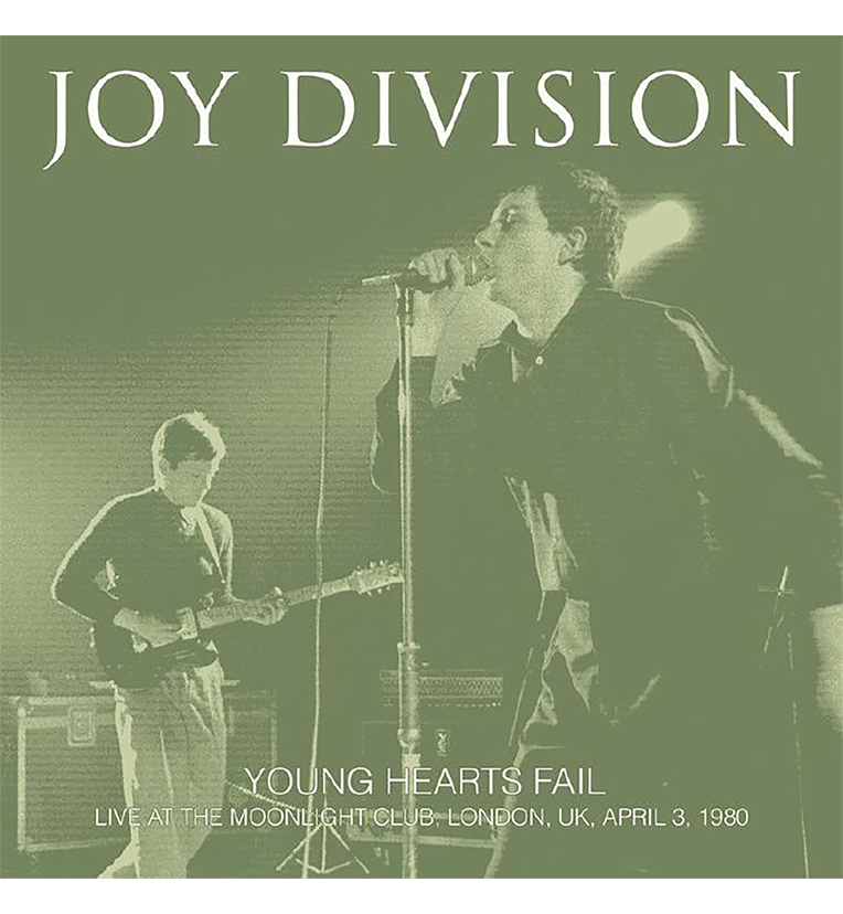 Joy Division – Young Hearts Fail: Live in London, 1980 (Limited Edition 12-Inch Album on Clear Vinyl)