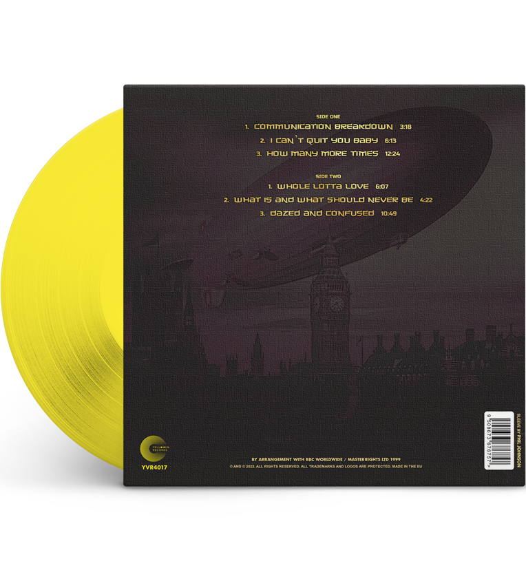 Led Zeppelin – Whole Lotta Live (Special Edition 12-Inch Album on Yellow Vinyl)