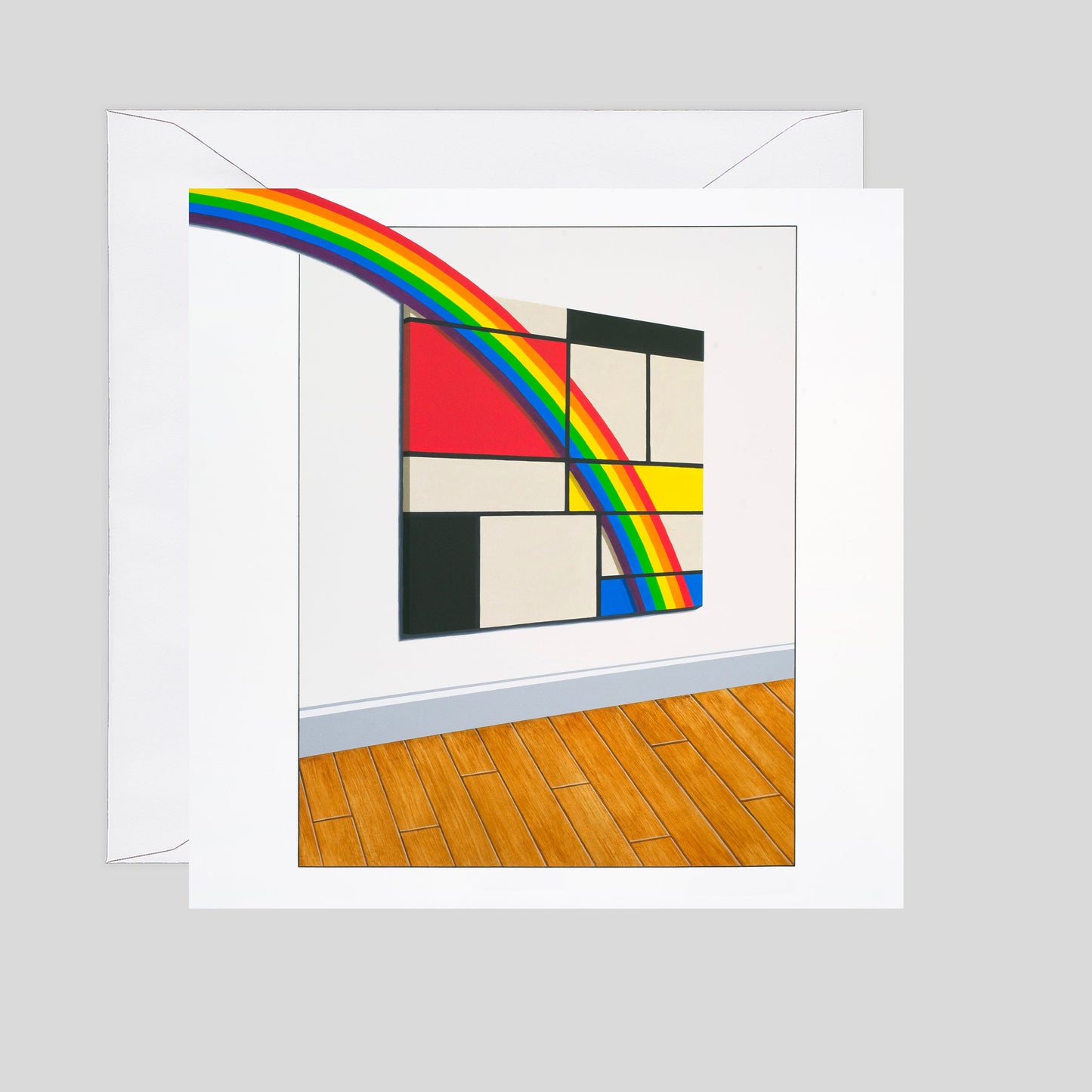 Patrick Hughes - Mondrainbow