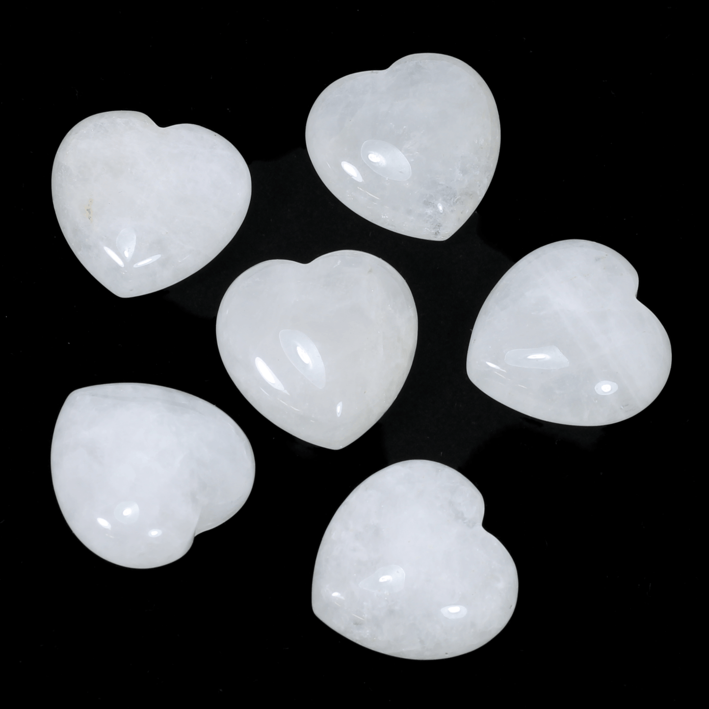 Clear Quartz Mini Heart