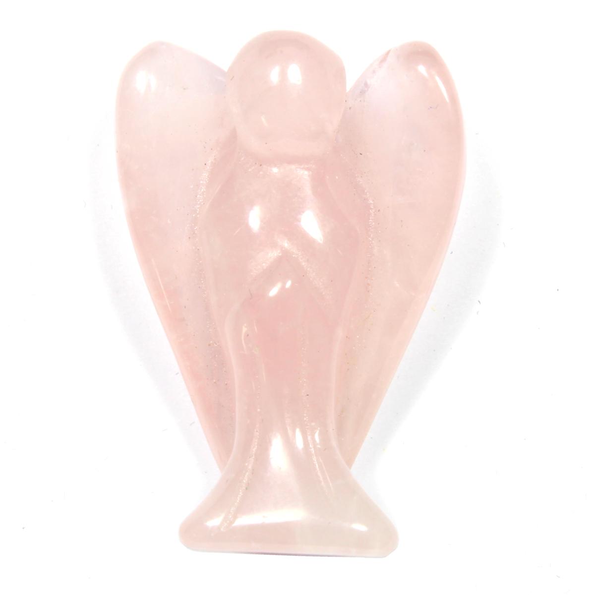 Rose Quartz Guardian Angel (3.5cm)