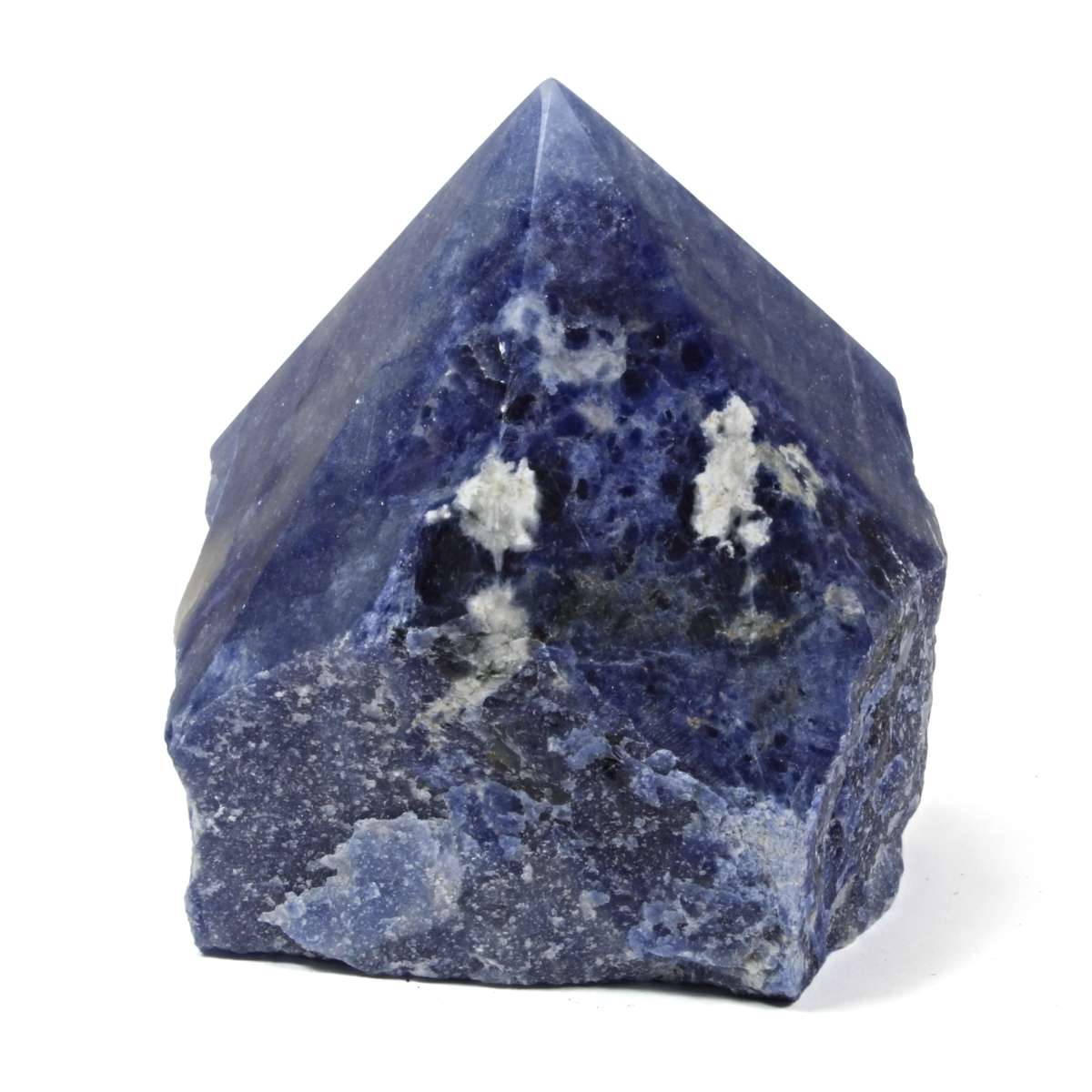 Sodalite Energy Point - The Confident Voice Stone