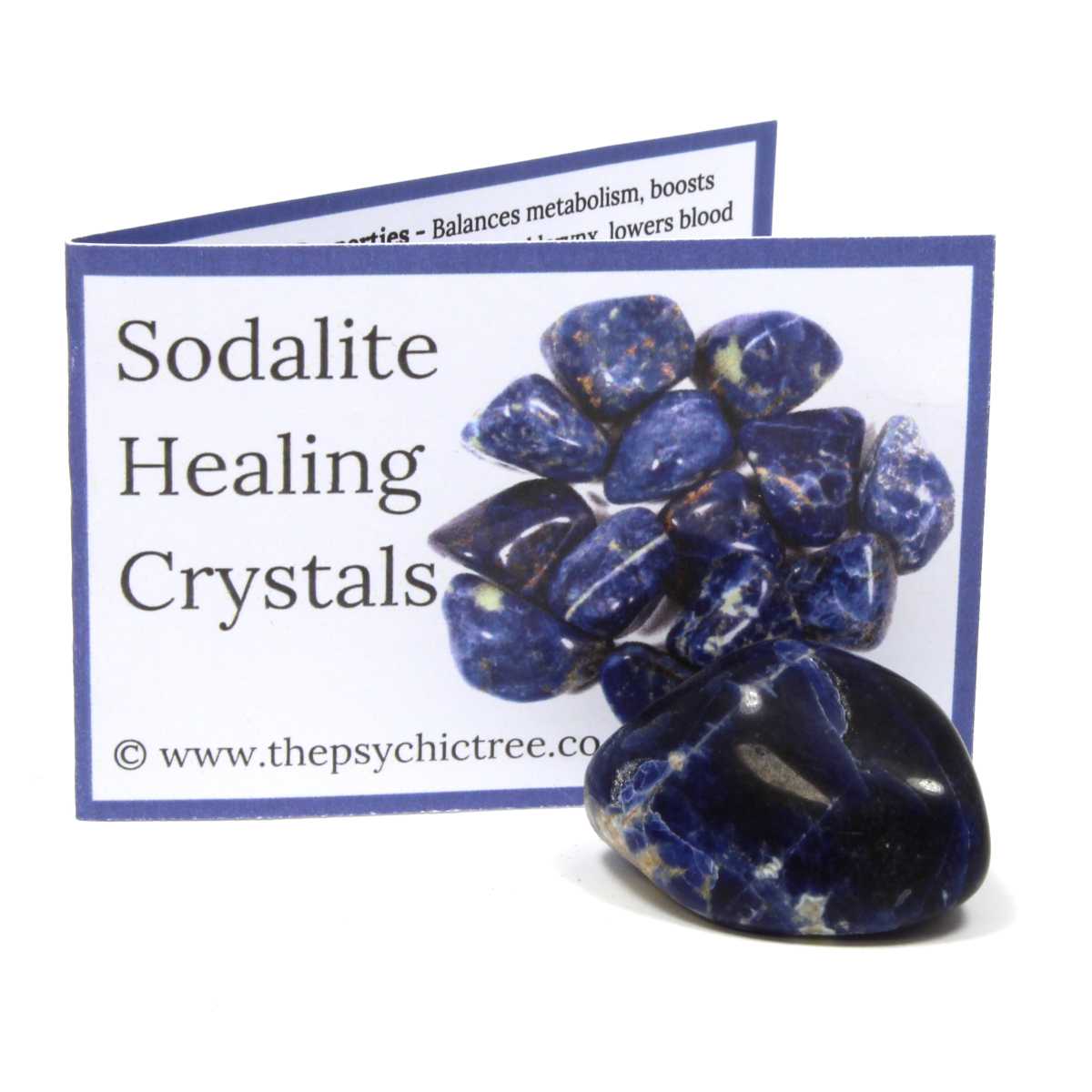 Sodalite Polished Tumblestone Healing Crystals