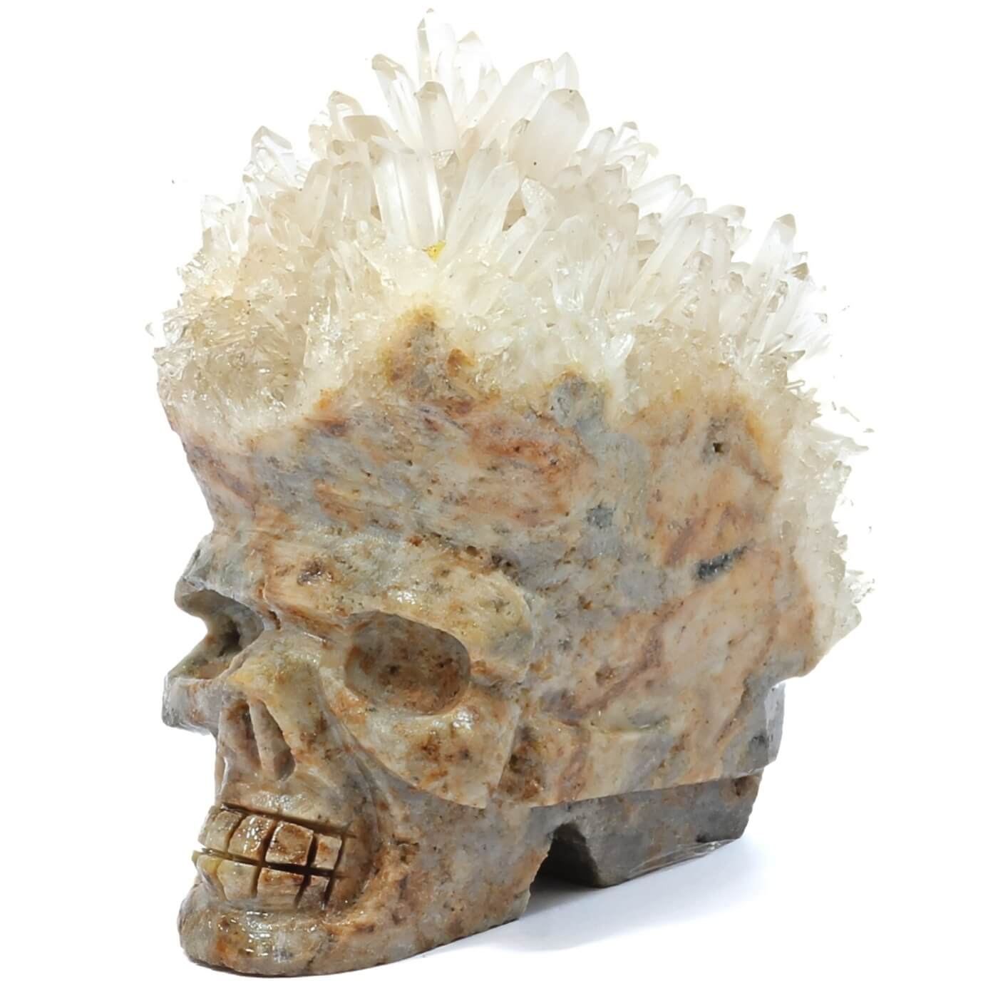 Skull Quartz Cluster (189g)