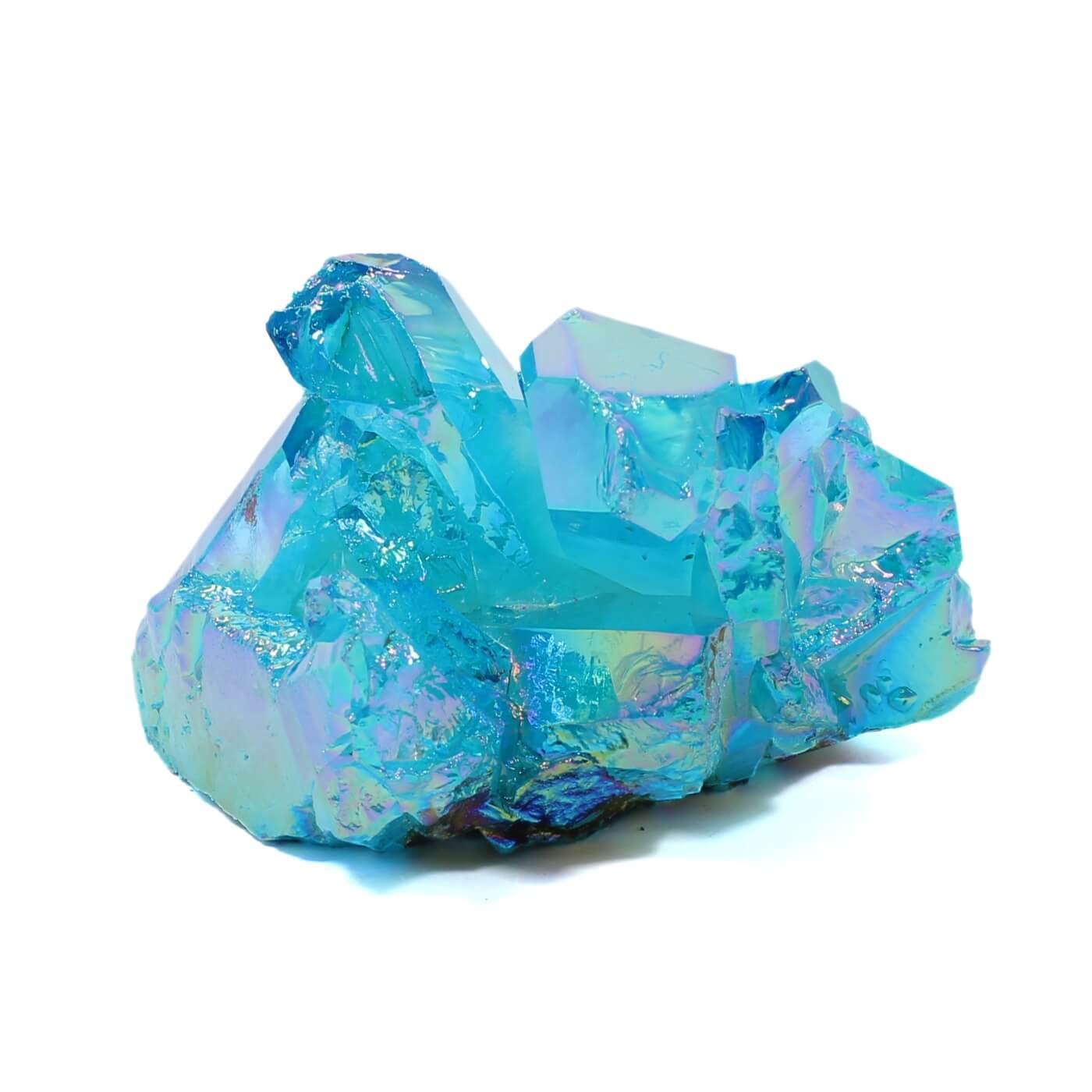 Blue Aura Quartz Cluster (441g)