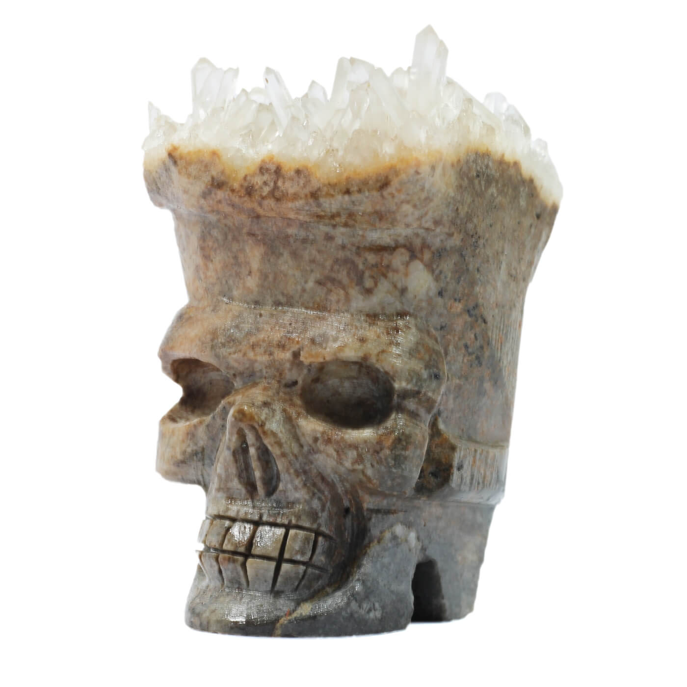 Skull Quartz Cluster (179g)