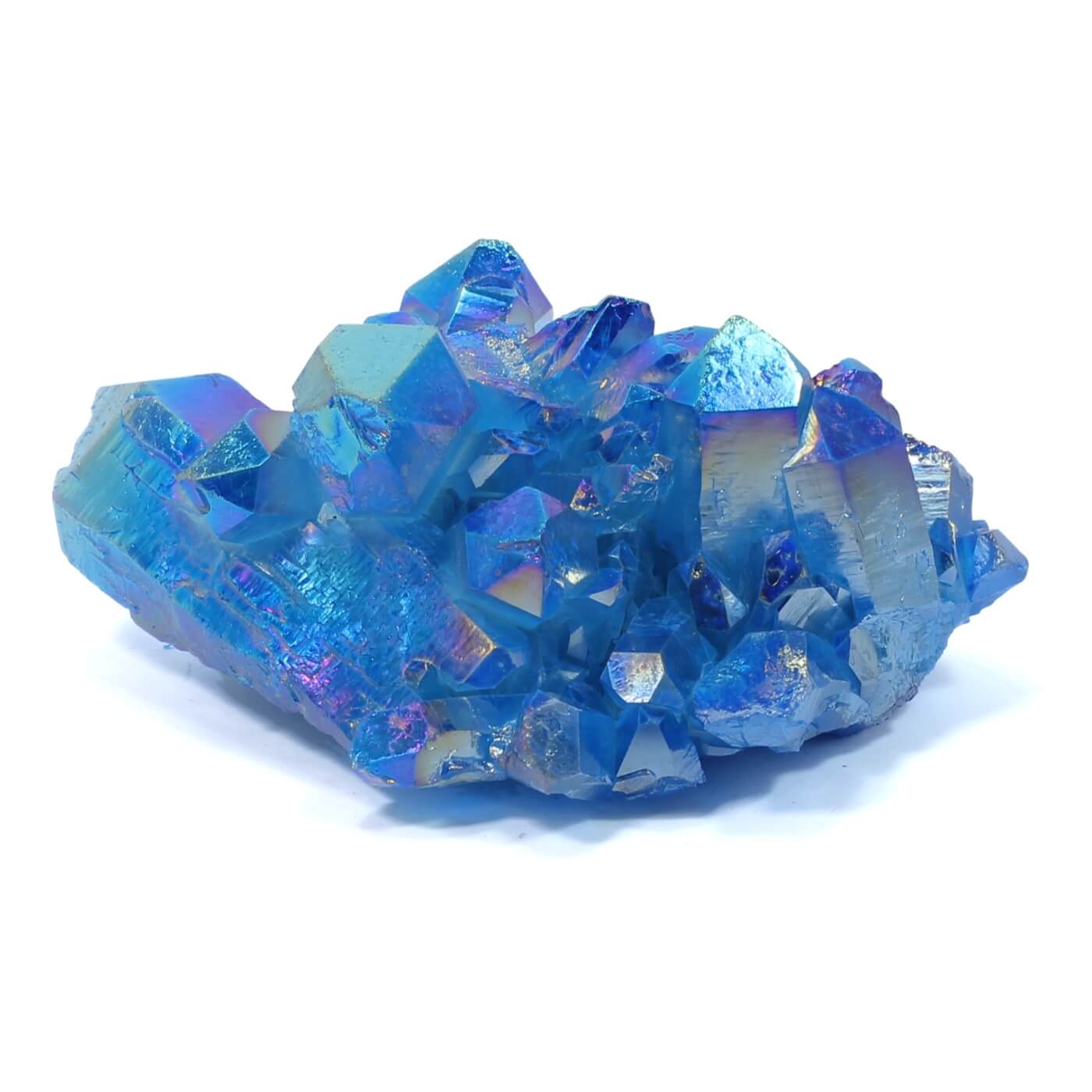 Blue Aura Quartz Cluster (483g)