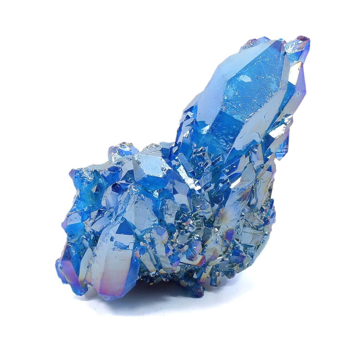 Blue Aura Quartz Cluster (491g)