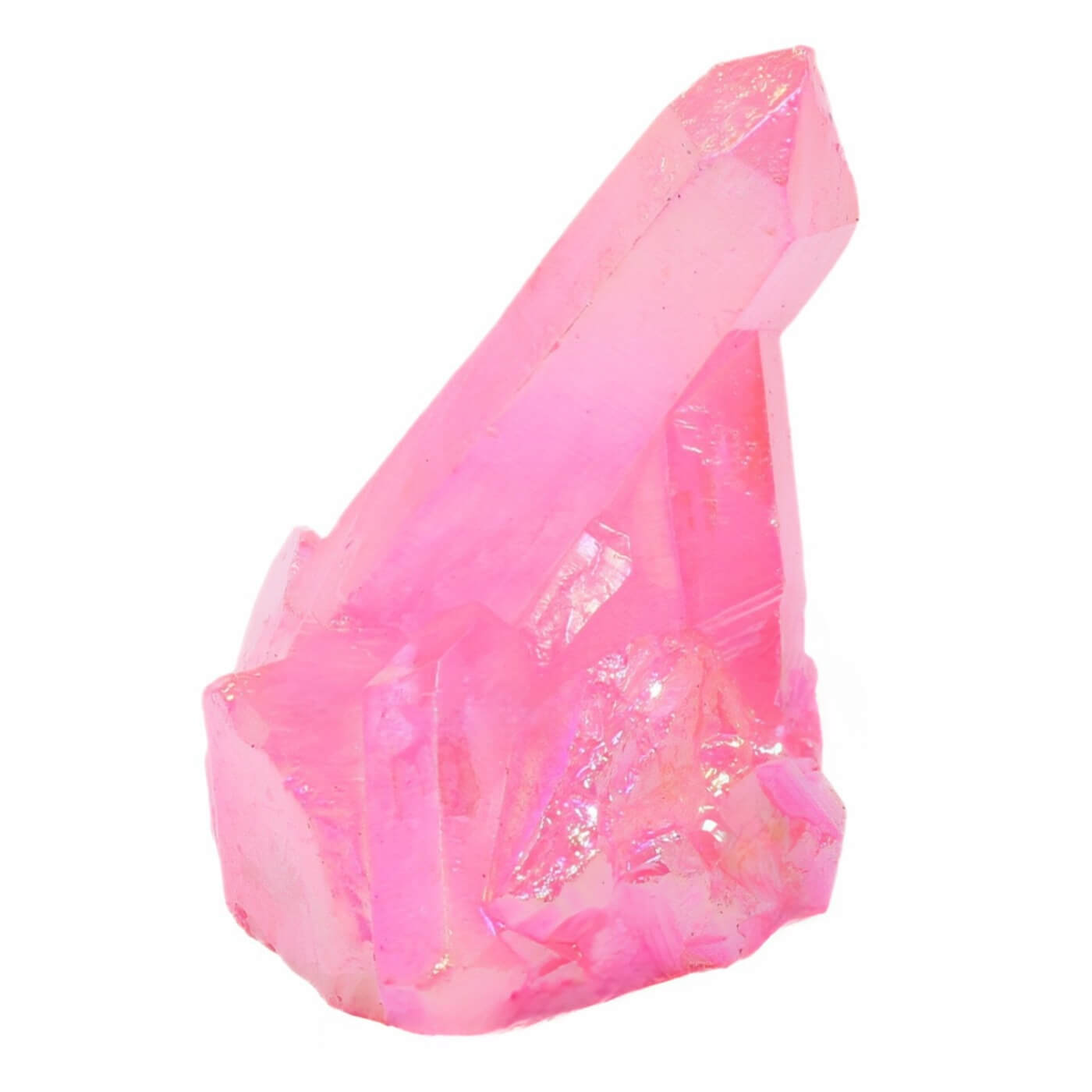 Pink Aura Quartz Cluster (479g)