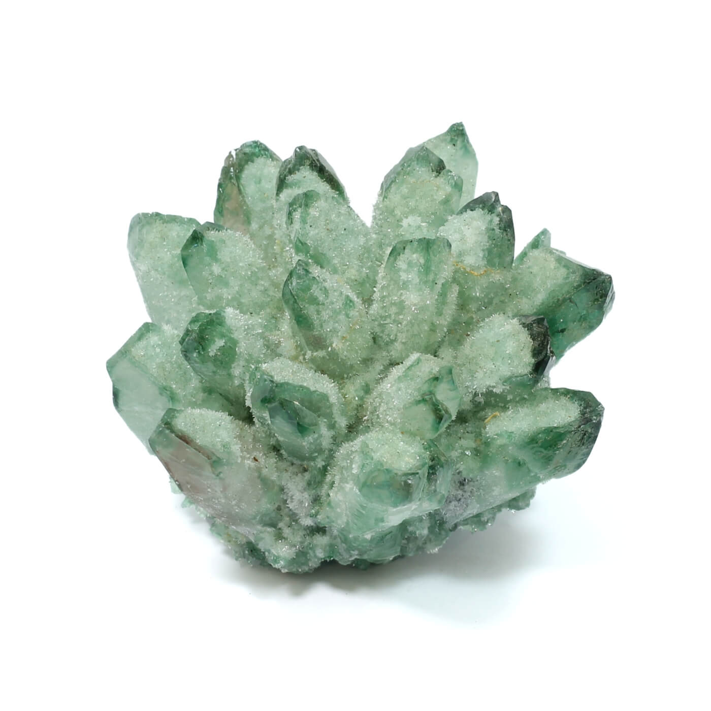 Green Phantom Quartz Cluster (374g)