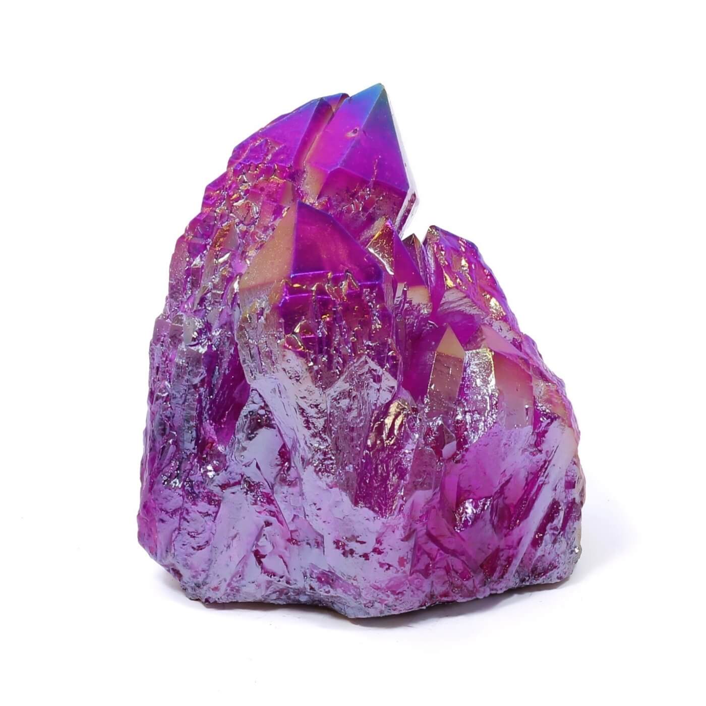 Purple Aura Quartz Cluster (585g)