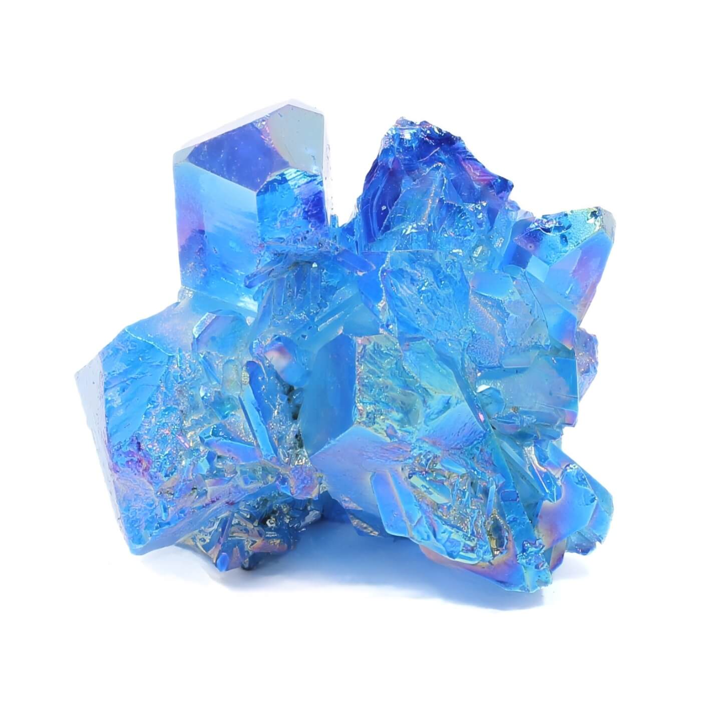 Blue Aura Quartz Cluster (497g)