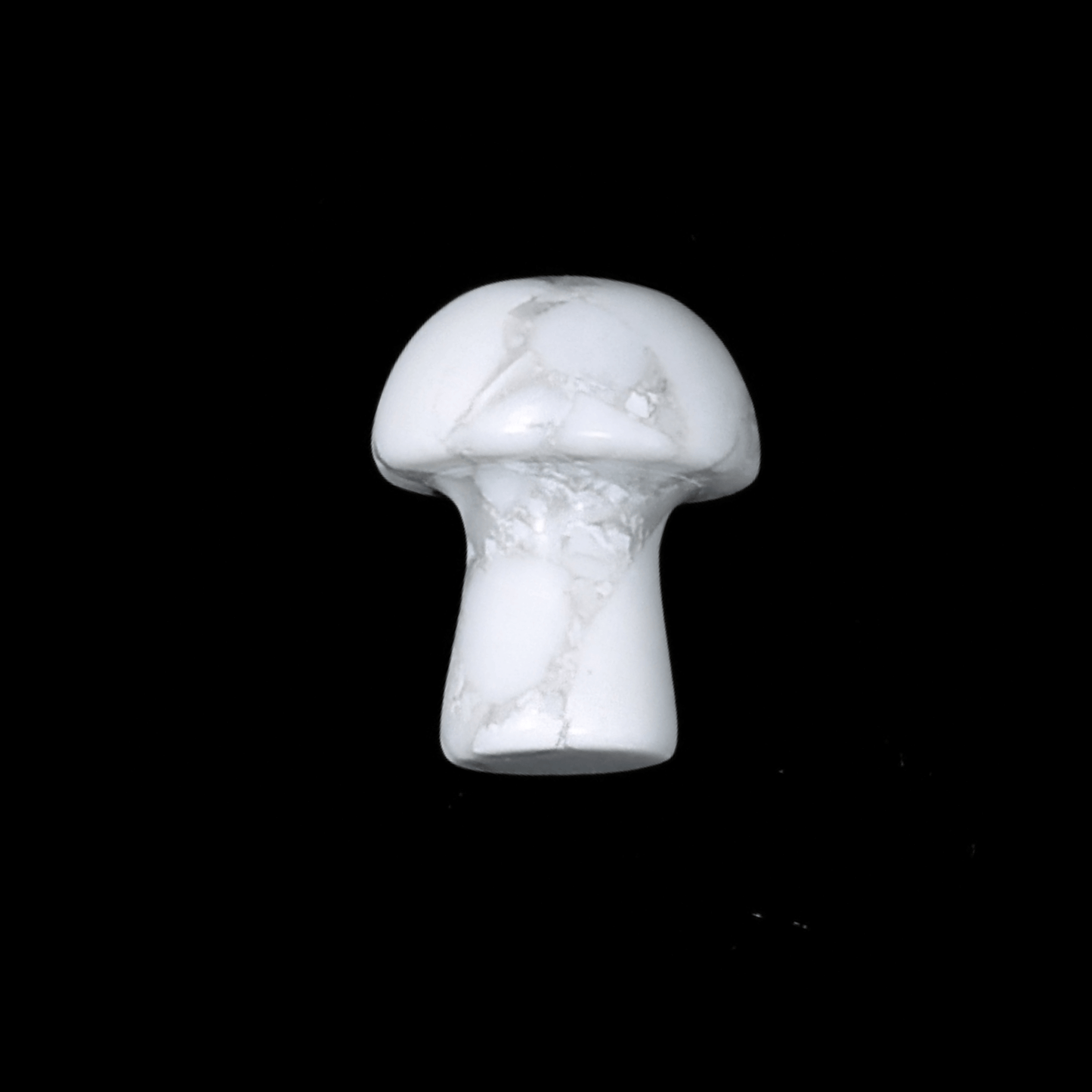 Healing Mini Mushroom Crystal - White Howlite