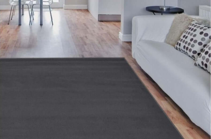 Maestro Solid Black Rug