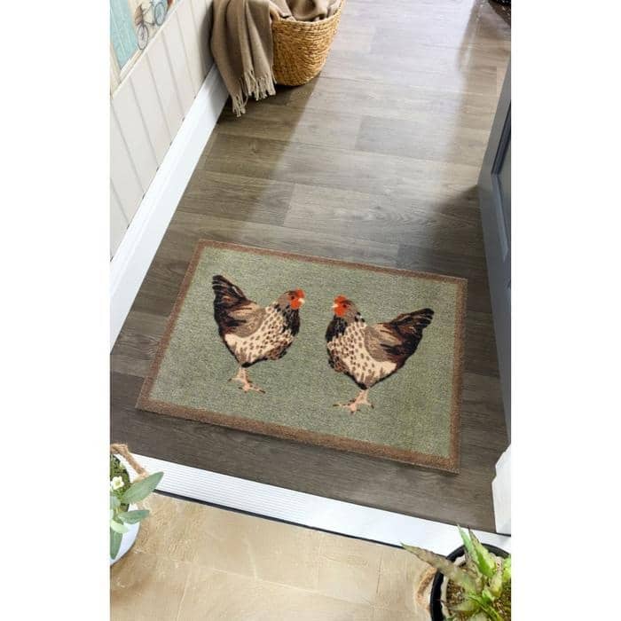 Washable Animal and Flower Themed Mats