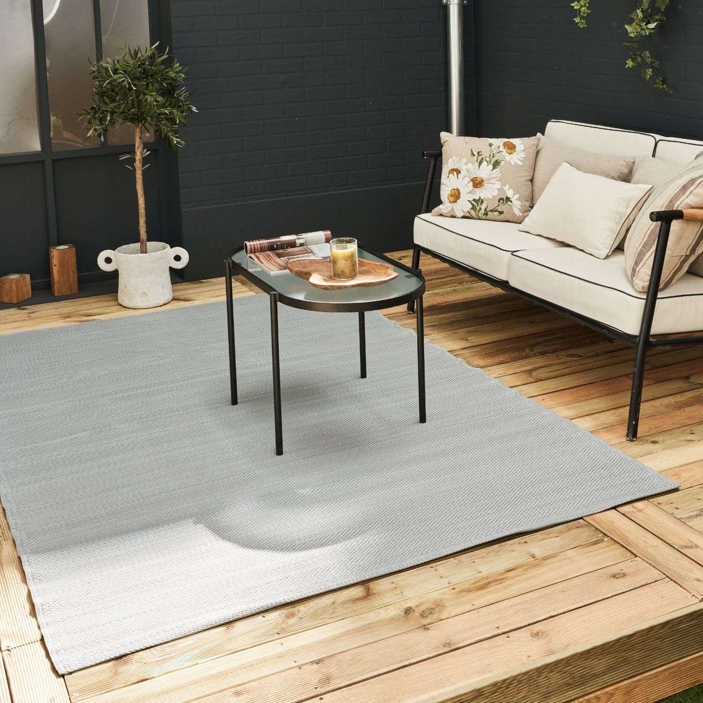 Urban Outdoor Rug Grey | 1000