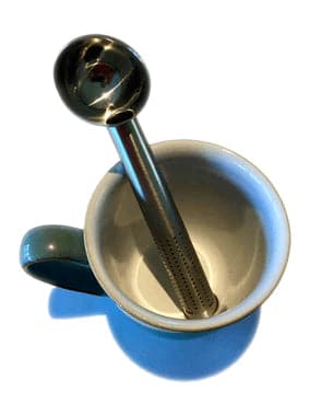 Buy Stainless Steel Tea Infuser - Scoop Design Online - Fast Nationwide Delivery