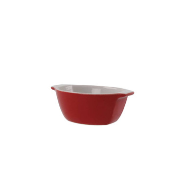 Ovenlove Red Oval 190Ml Baking Dish