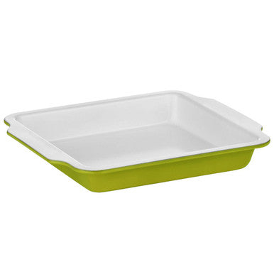 Ecocook Lime Green Carbon Steel Baking Dish