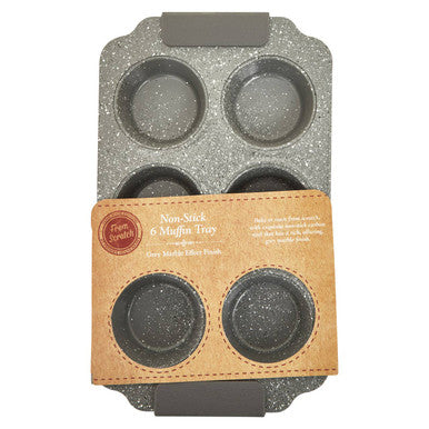 From Scratch Six Cup Marble Effect Muffin Tray