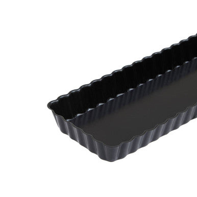 From Scratch Rectangular Fluted Flan Quiche Tin