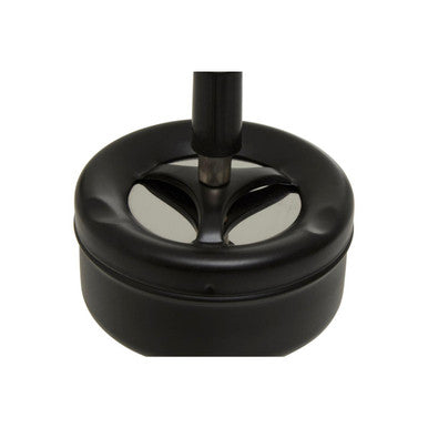 Matte Black Spinning Ashtray