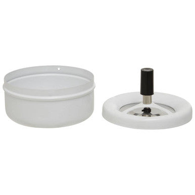 Matte White Medium Spinning Ashtray
