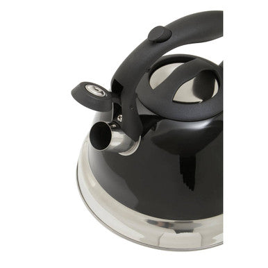 Zion Black 3000Ml Whistling Kettle