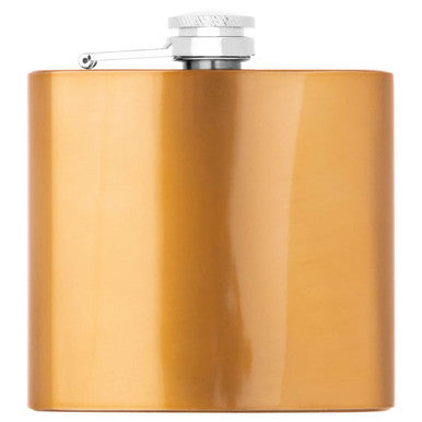 Auden 5Oz Gold Finish Hip Flask