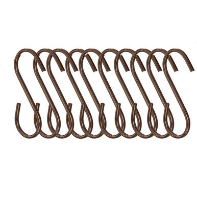 Sorello Set Of 10 Gunmetal Black Hooks