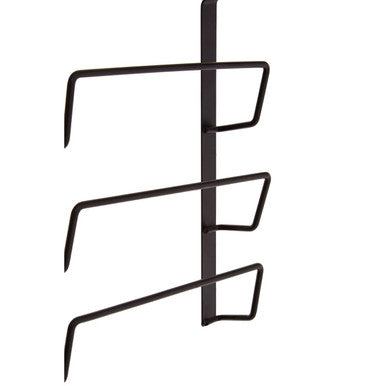 Sorello Matt Black Hanging Pan Lid Rack