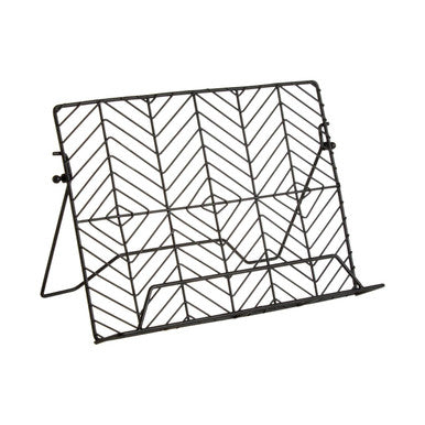 Vertex Black Powder Coated Cook Book Stand