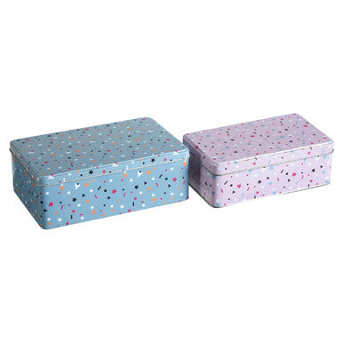 Paice Set Of 2 Stellar Storage Tins
