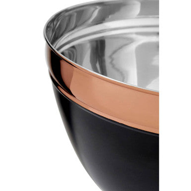 Prescott Small Black And Copper Mixing Bowl