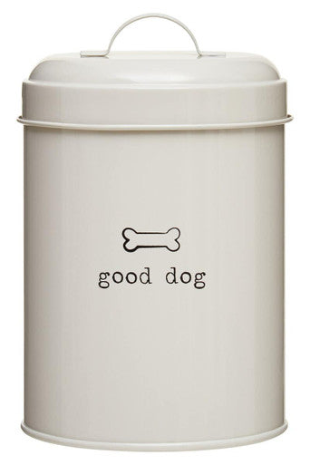 Adore Pets 1.2Ltr Good Dog Grey Food Storage Canister