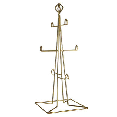Vertex Gold Finish 6 Mug Tree