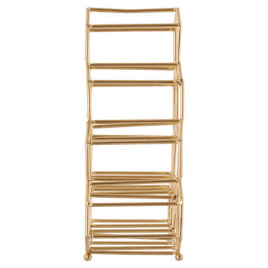 Vertex 10 Bottle Gold Plated Spice Rack