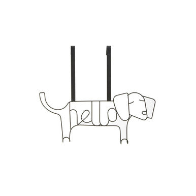 Kirby Black Sausage Dog Hanger