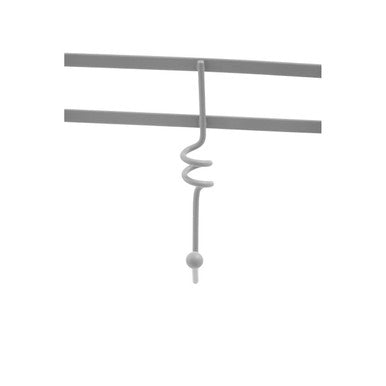 Jaxen Over Door Matt Grey Five Hook Swirl Hanger