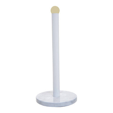 Easton White Marble Effect Kitchen Roll Holder
