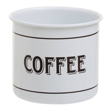 Grocer White Metal Mug