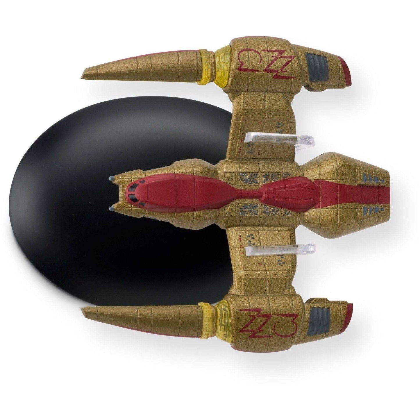 #133 Irina's Racing Ship (Terrellian Racer) Model Die Cast Ship (Eaglemoss / Star Trek)