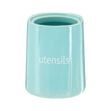 Fletcher Blue Utensil Jar