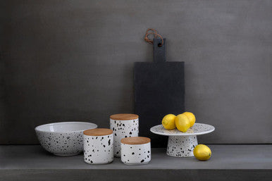Speckled Small Storage Canister