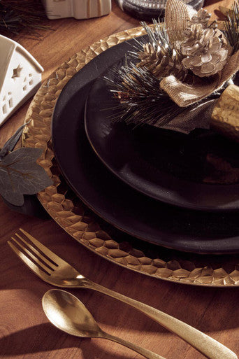 Hygge Black Stoneware Side Plate