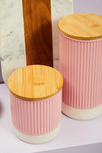 Geome Pink 550Ml Storage Canister